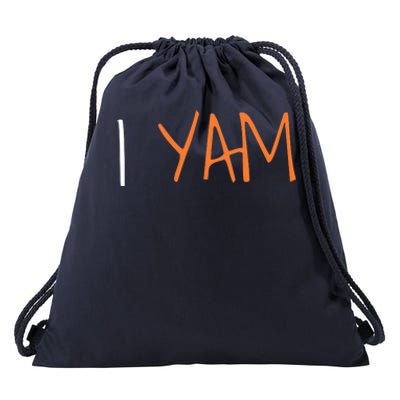 Thanksgiving Matching Couples She's My Sweet Potato I Yam Drawstring Bag