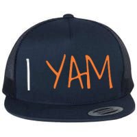 Thanksgiving Matching Couples She's My Sweet Potato I Yam Flat Bill Trucker Hat