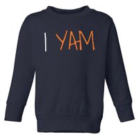 Thanksgiving Matching Couples She's My Sweet Potato I Yam Toddler Sweatshirt