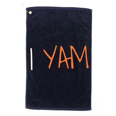Thanksgiving Matching Couples She's My Sweet Potato I Yam Golf Towel