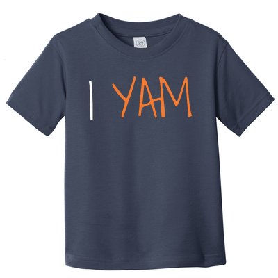 Thanksgiving Matching Couples She's My Sweet Potato I Yam Toddler T-Shirt