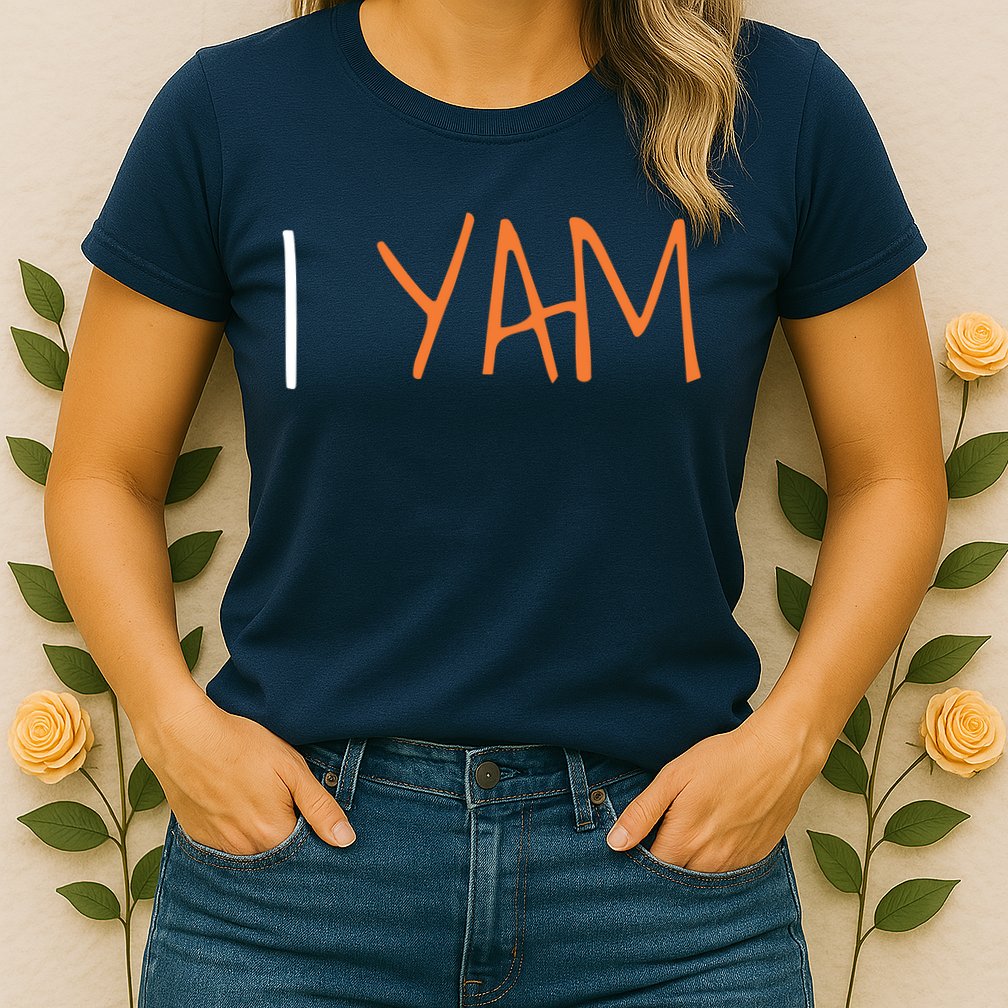 Thanksgiving Matching Couples She's My Sweet Potato I Yam Womens T-Shirt