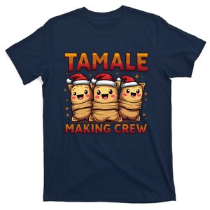 Tamale Making Crew Tamale Season Mexican Funny Merry Christmas T-Shirt