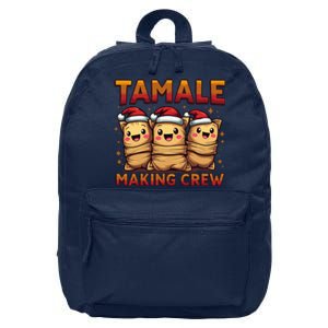 Tamale Making Crew Tamale Season Mexican Funny Merry Christmas 16 in Basic Backpack