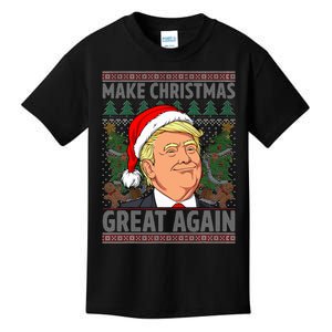 Trump Make Christmas Great Again Ugly Christmas Sweaters  Kids T-Shirt