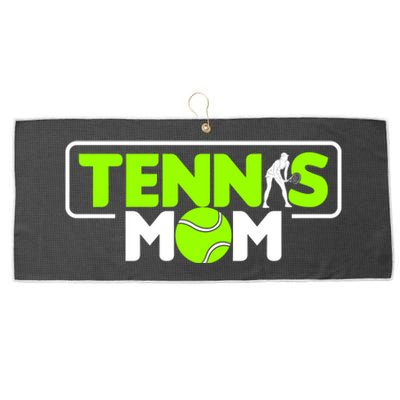 Tennis Mom Cute Gift Large Microfiber Waffle Golf Towel