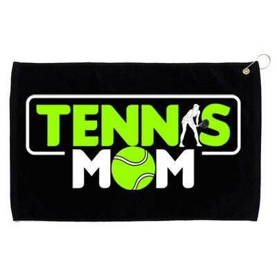 Tennis Mom Cute Gift Grommeted Golf Towel