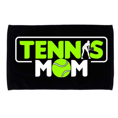 Tennis Mom Cute Gift Microfiber Hand Towel