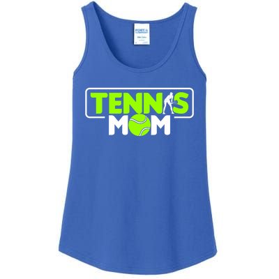 Tennis Mom Cute Gift Ladies Essential Tank