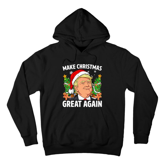 Trump Make Christmas Great Again Ugly Christmas Sweaters   Hoodie