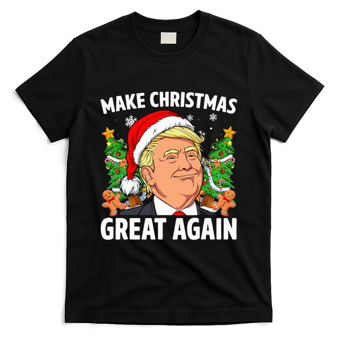 Trump Make Christmas Great Again Ugly Christmas Sweaters   T-Shirt