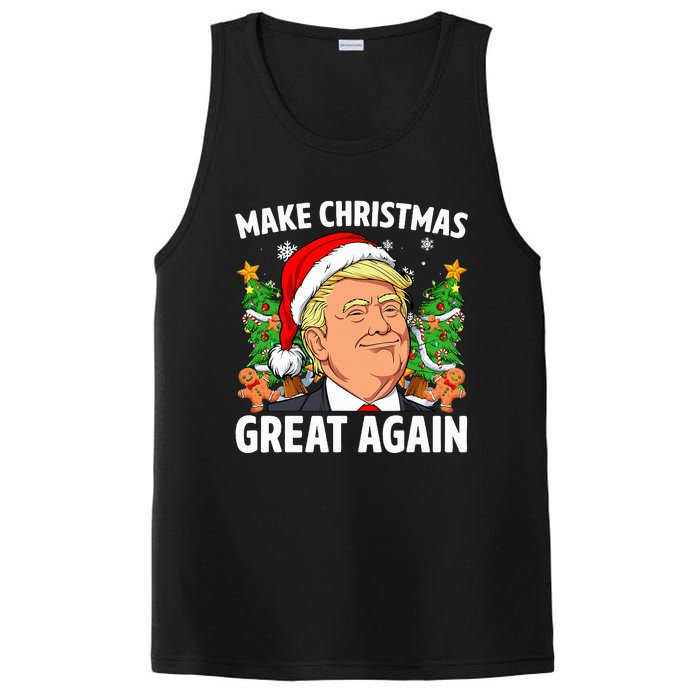 Trump Make Christmas Great Again Ugly Christmas Sweaters   PosiCharge Competitor Tank