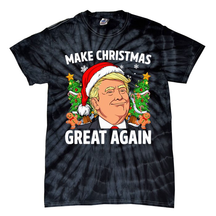 Trump Make Christmas Great Again Ugly Christmas Sweaters   Tie-Dye T-Shirt