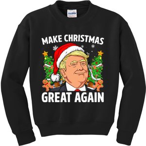 Trump Make Christmas Great Again Ugly Christmas Sweaters   Kids Sweatshirt