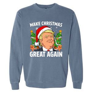 Trump Make Christmas Great Again Ugly Christmas Sweaters   Garment-Dyed Sweatshirt