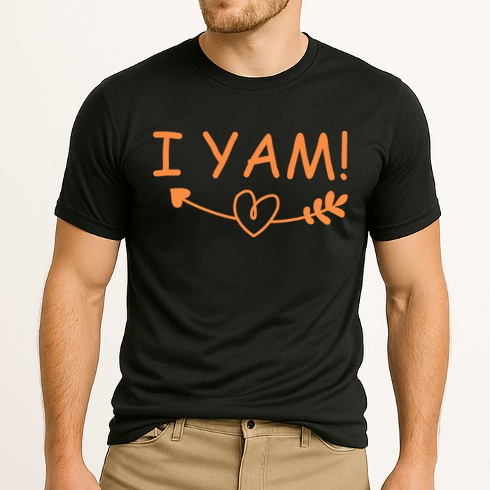 Thanksgiving Matching Couples She's My Sweet Potato I Yam Cooling Performance Crew T-Shirt