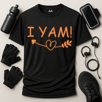 Thanksgiving Matching Couples She's My Sweet Potato I Yam Cooling Performance Crew T-Shirt