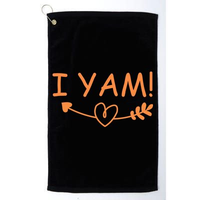 Thanksgiving Matching Couples She's My Sweet Potato I Yam Golf Towel
