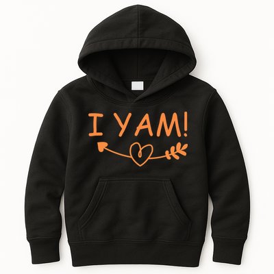 Thanksgiving Matching Couples She's My Sweet Potato I Yam Kids Hoodie