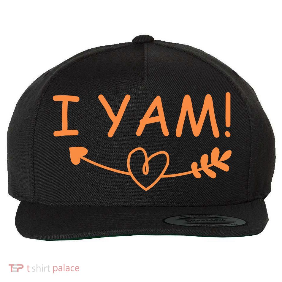Thanksgiving Matching Couples She's My Sweet Potato I Yam Wool Snapback Cap