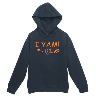 Thanksgiving Matching Couples She's My Sweet Potato I Yam Urban Pullover Hoodie