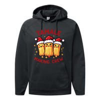 Tamale Making Crew Tamale Season Funny Mexican Squad Xmas Performance Fleece Hoodie