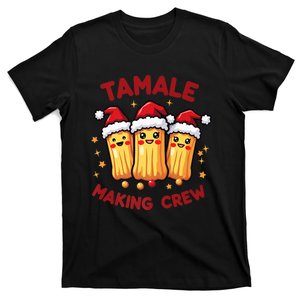 Tamale Making Crew Tamale Season Funny Mexican Squad Xmas T-Shirt