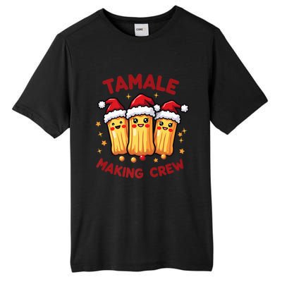 Tamale Making Crew Tamale Season Funny Mexican Squad Xmas Tall Fusion ChromaSoft Performance T-Shirt