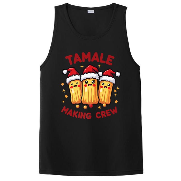 Tamale Making Crew Tamale Season Funny Mexican Squad Xmas PosiCharge Competitor Tank