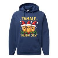 Tamale Making Crew Tamale Season Funny Mexican Christmas Performance Fleece Hoodie