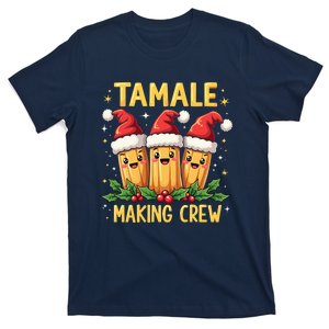 Tamale Making Crew Tamale Season Funny Mexican Christmas T-Shirt