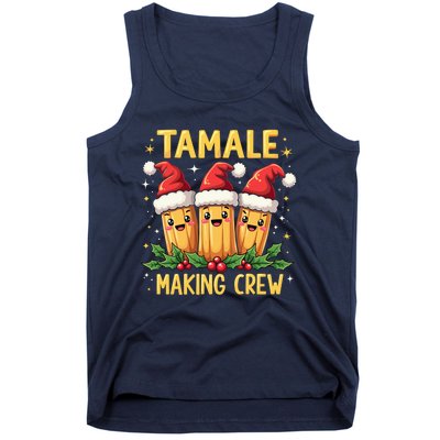 Tamale Making Crew Tamale Season Funny Mexican Christmas Tank Top