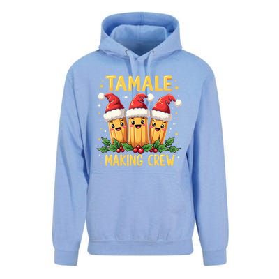 Tamale Making Crew Tamale Season Funny Mexican Christmas Unisex Surf Hoodie