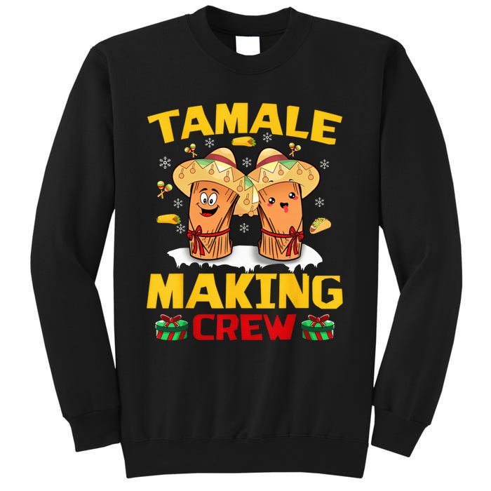 Tamale Making Crew Tamale Season Squad Funny Mexican Christmas Sweatshirt