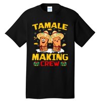 Tamale Making Crew Tamale Season Squad Funny Mexican Christmas Tall T-Shirt