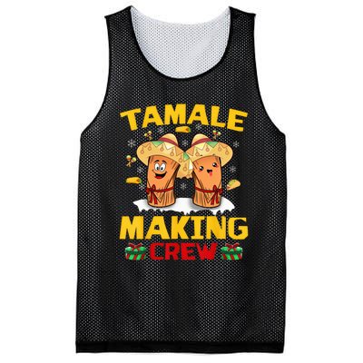 Tamale Making Crew Tamale Season Squad Funny Mexican Christmas Mesh Reversible Basketball Jersey Tank