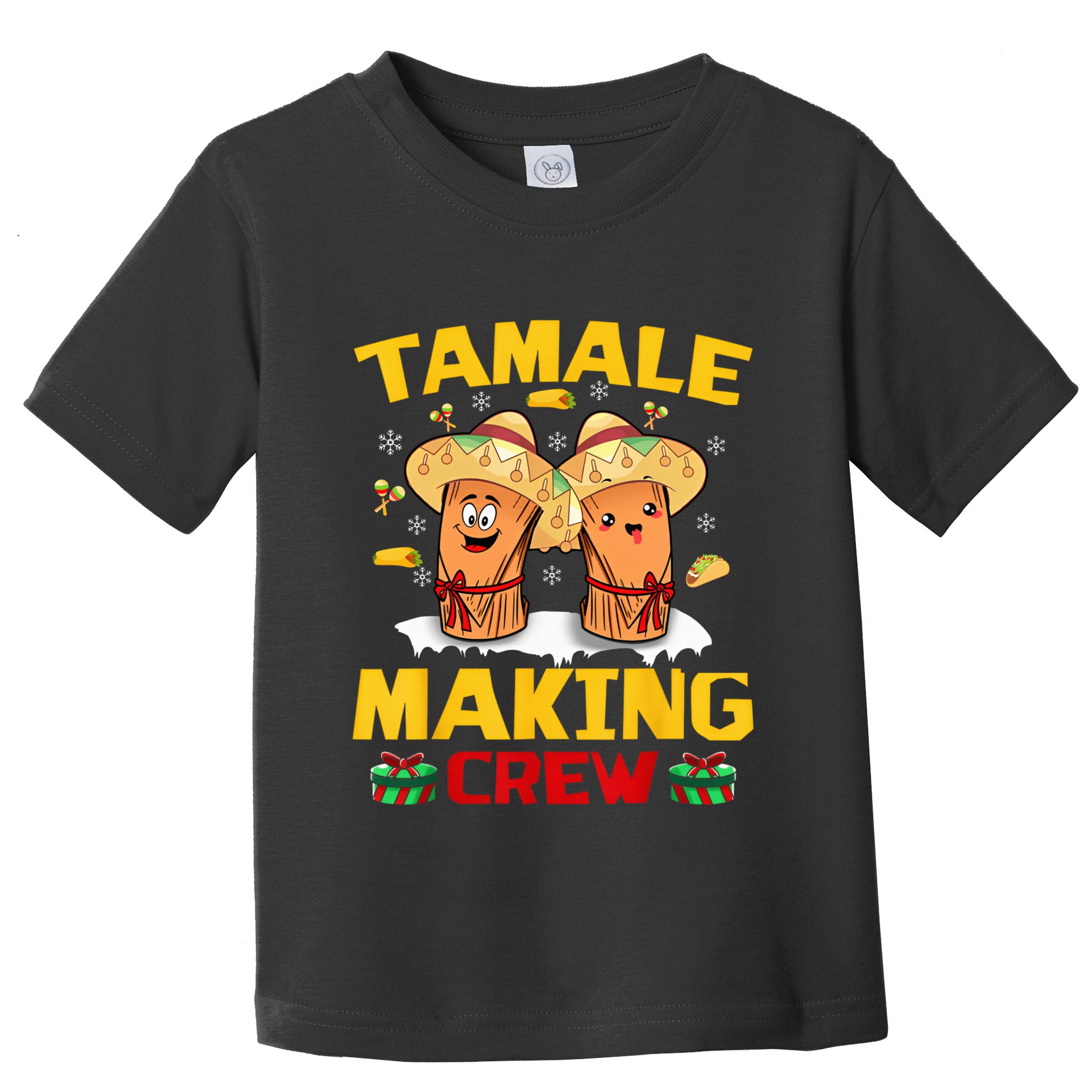 Tamale Making Crew Tamale Season Squad Funny Mexican Christmas Toddler T-Shirt
