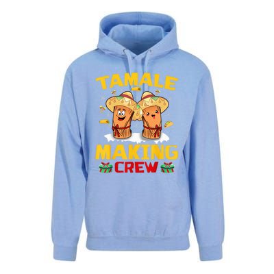 Tamale Making Crew Tamale Season Squad Funny Mexican Christmas Unisex Surf Hoodie