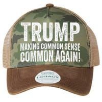 Trump Making Common Sense Common Again Legacy Tie Dye Trucker Hat
