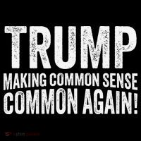 Trump Making Common Sense Common Again Bucket Hat