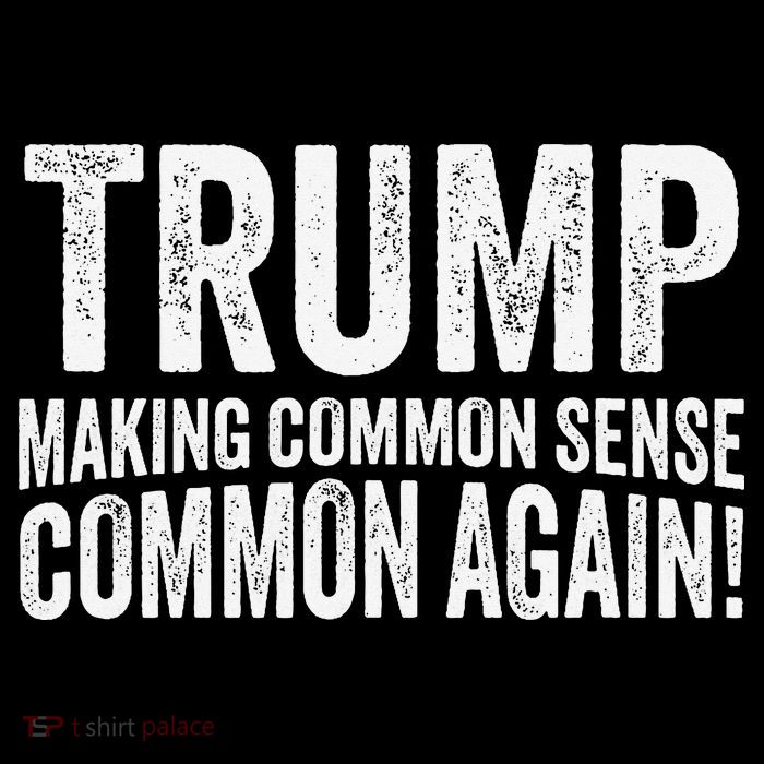 Trump Making Common Sense Common Again Bucket Hat