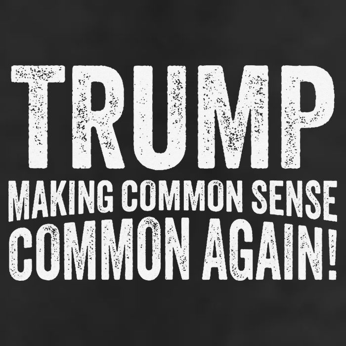 Trump Making Common Sense Common Again 25L Jumbo Tote