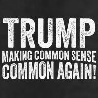 Trump Making Common Sense Common Again Golf Towel