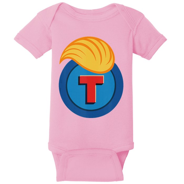 Trump Meme Coin Baby Bodysuit