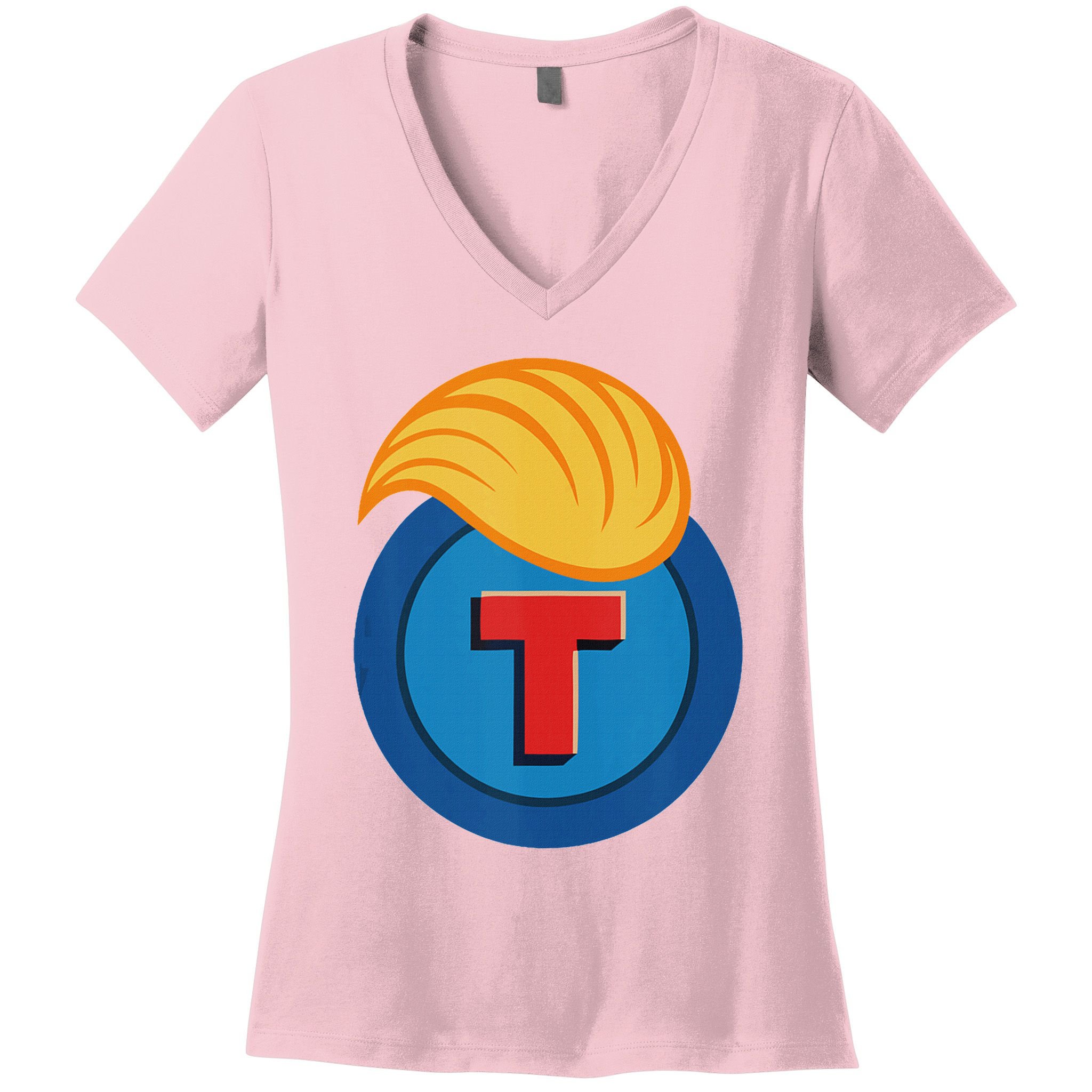 Trump Meme Coin Women's V-Neck T-Shirt