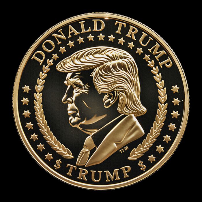 $Trump Meme Coin President Donald Trump Zip Tote Bag