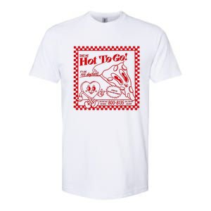 The Midwest Call Me Hot Pizza Hot To Go Softstyle CVC T-Shirt