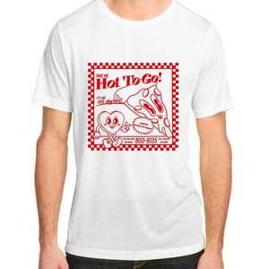 The Midwest Call Me Hot Pizza Hot To Go Adult ChromaSoft Performance T-Shirt