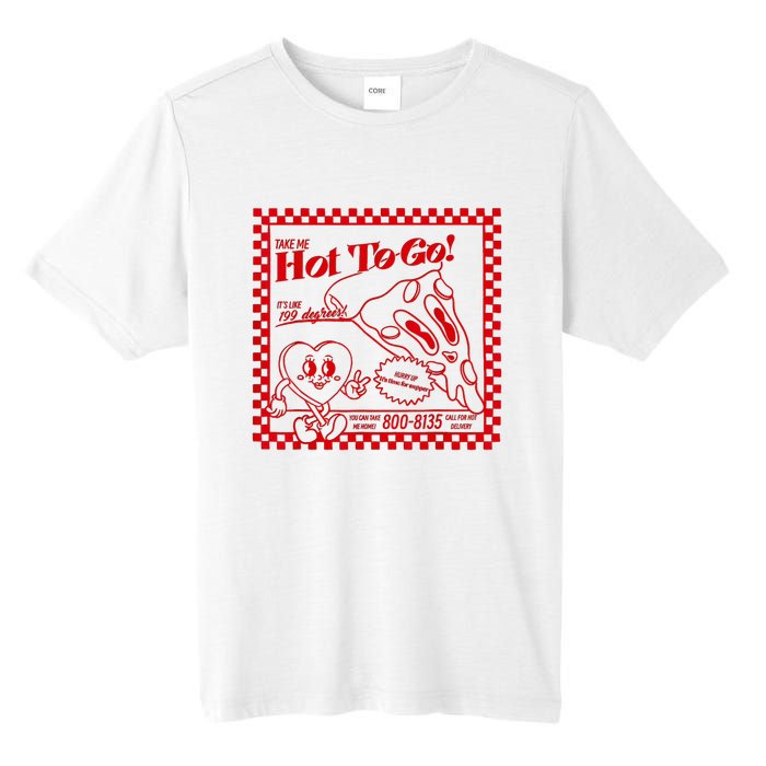 The Midwest Call Me Hot Pizza Hot To Go Tall Fusion ChromaSoft Performance T-Shirt