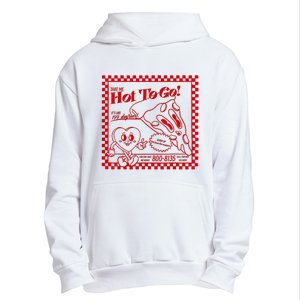 The Midwest Call Me Hot Pizza Hot To Go Urban Pullover Hoodie